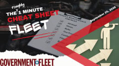 A cheat sheet thumbnail with images of a checklist and fleet image. 
