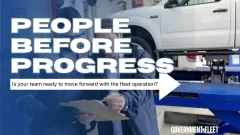 A graphic of two mechanics and text. 
