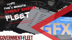 A graphic for the Government Fleet cheat sheet. 