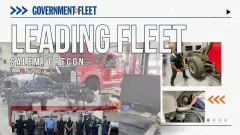 Leading Fleets graphic with Salem Oregon.