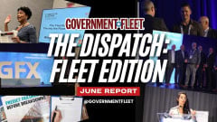 A youtube graphic for the government fleet dispatch. 