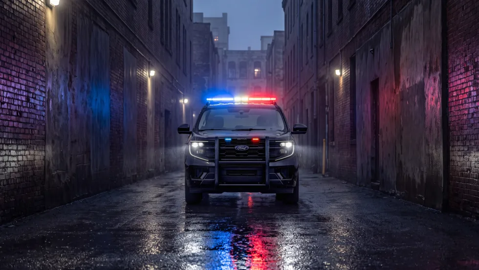 The Ford Expedition Police Respondder. 