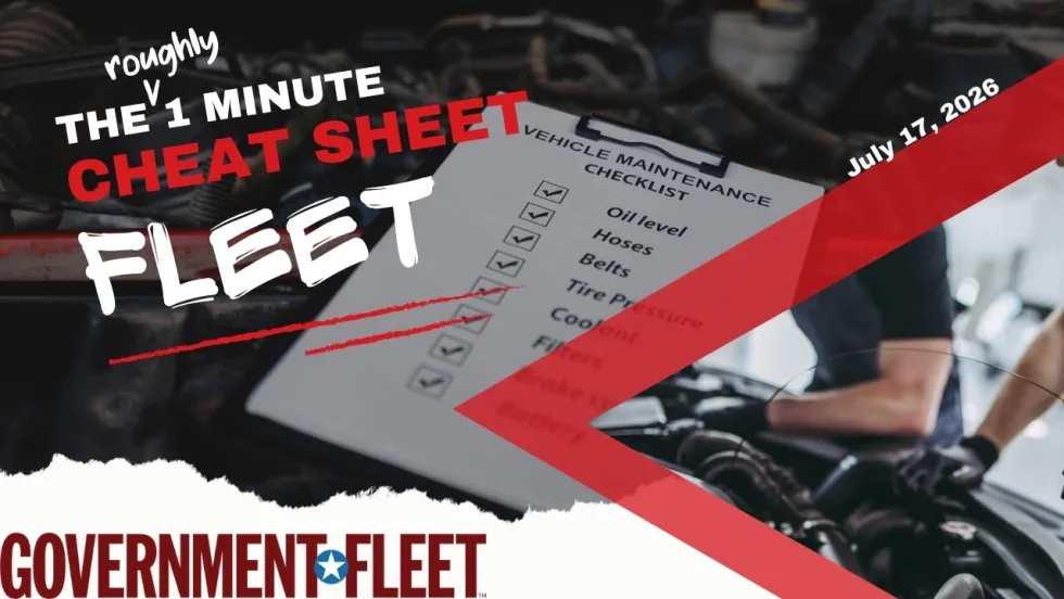 A cheat sheet thumbnail with images of a checklist and mechanic.
