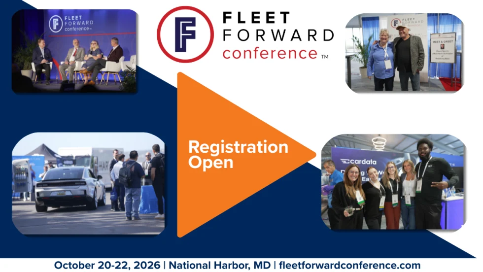 A graphic with fleet forward images. 