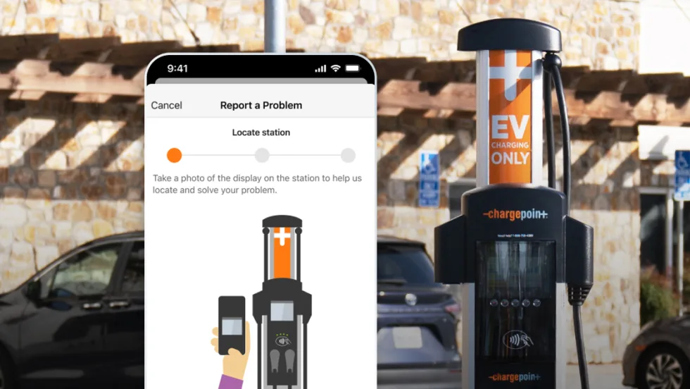 ChargePoint app