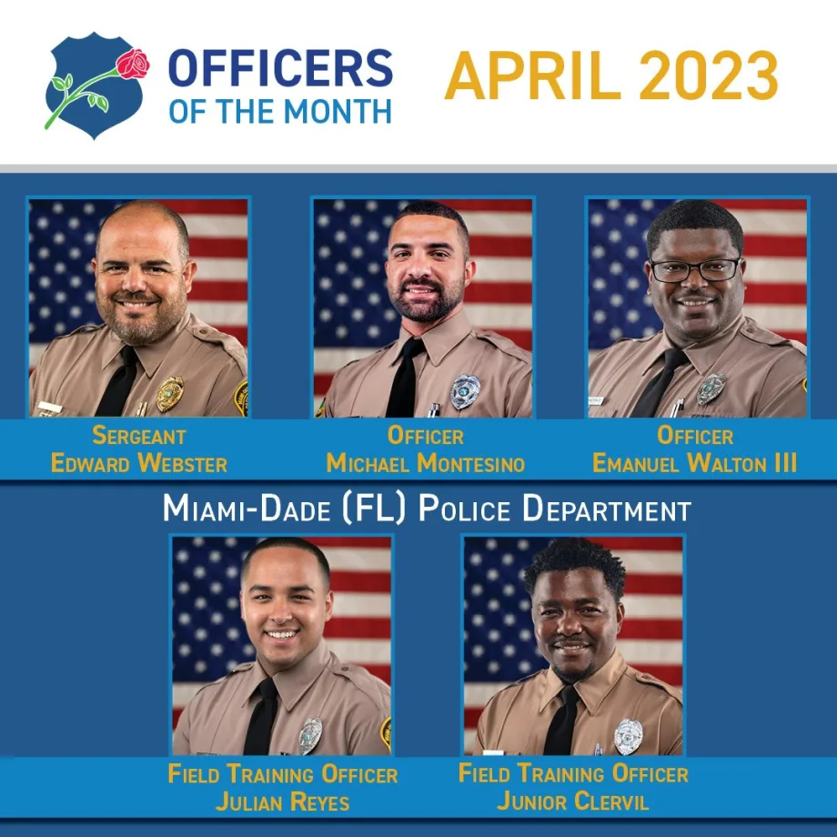 FL Officers Honored by NLEOMF for Saving Child from Submerged Vehicle