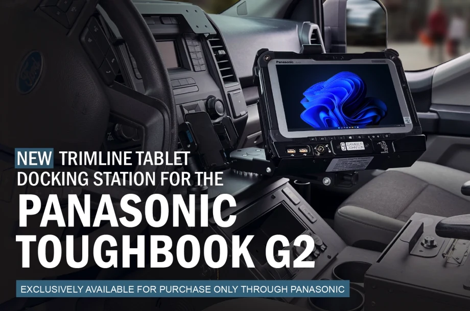 TOUGHBOOK G2 Certified Docking Station Minimizes Protrusion