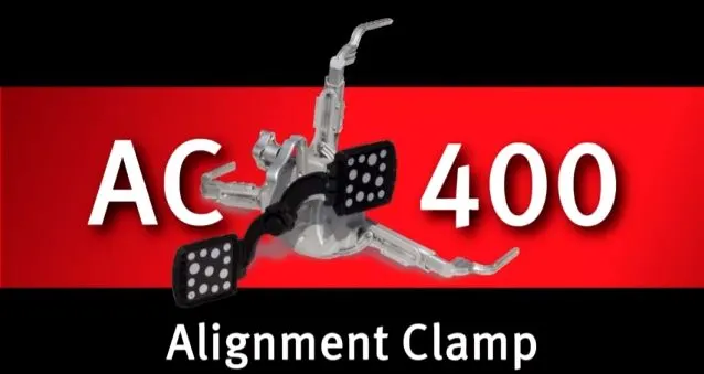 Touchless Alignment Wheel Clamp