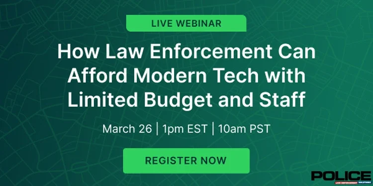 POLICE and Flock Safety to Present Webinar on How Law Enforcement Agencies Can Afford Technology