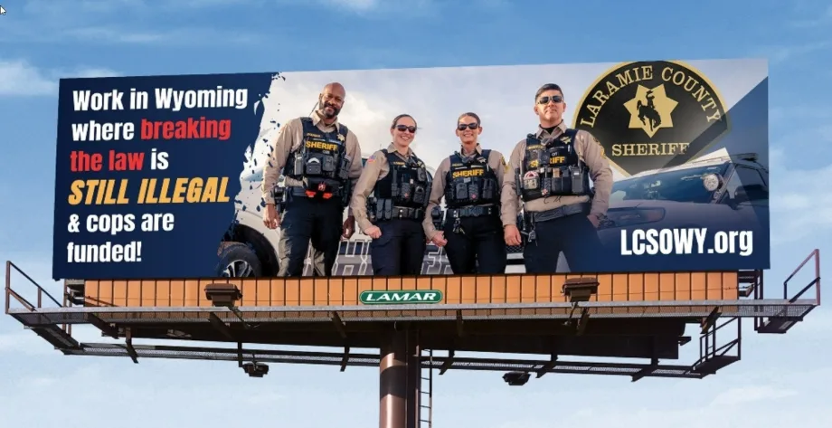 Wyoming Agency Uses Billboard in Denver to Lure Lateral Transfers