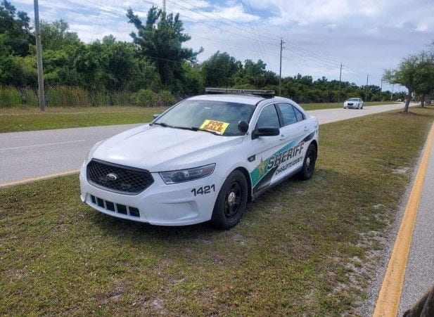 Joker Puts “For Sale” Sign on Florida Traffic Decoy Cruiser