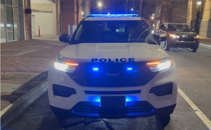Charlotte Police to Run Steady Blue Lights on Vehicles at All Times