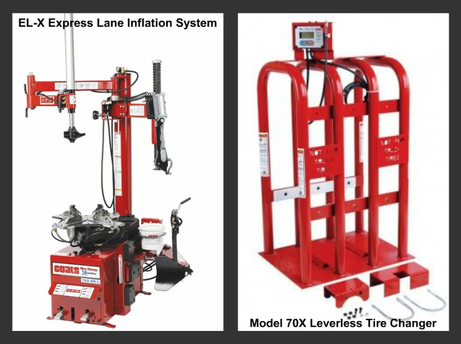 COATS Leverless Tire Changer & Inflation System