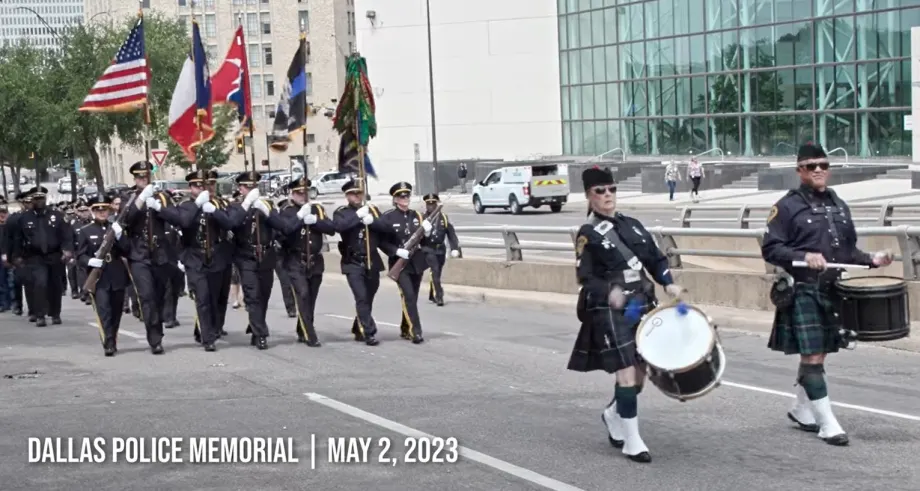 Dallas Police Honor 93 Fallen Officers During Memorial Event