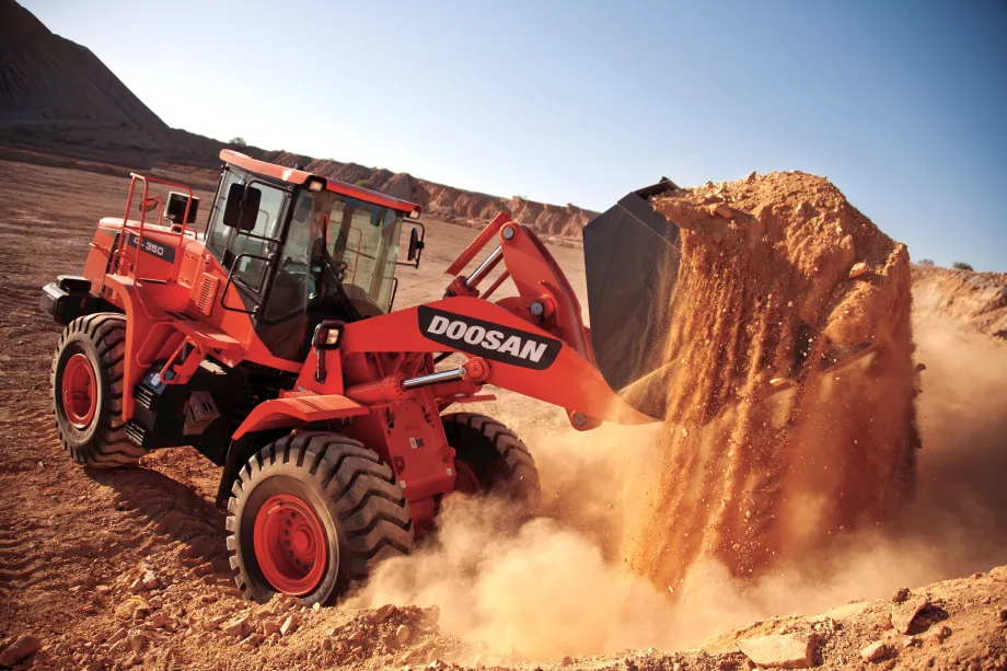 DL300 and DL350 Wheel Loaders