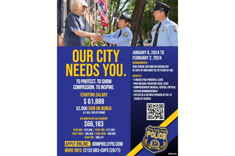 Philadelphia PD Launches Recruiting Campaign