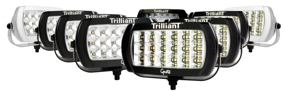 Trilliant LED WhiteLight Work Lamp Fire Truck, Ambulance & Workboat