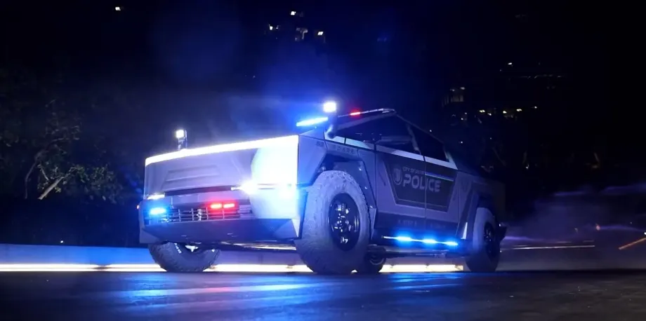 California Police Department Buys Tesla Cybertruck for Community Outreach