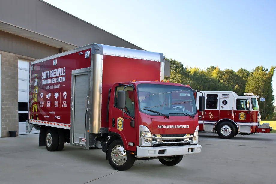 A photo of a fire truck.