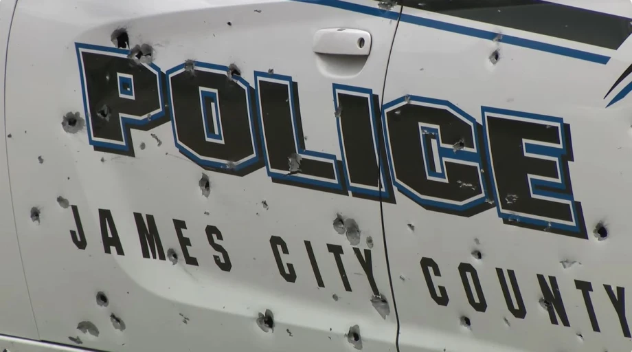 Virginia Officer Ambushed in Vehicle, Car Riddled by Rifle Fire