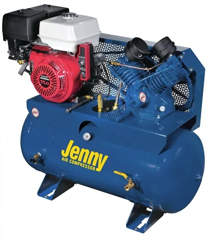 Two-Stage Service Vehicle Compressors