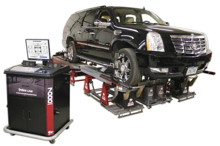 LC7080 Heavy-Duty and Automotive Laser Guided Computer Wheel Alignment System