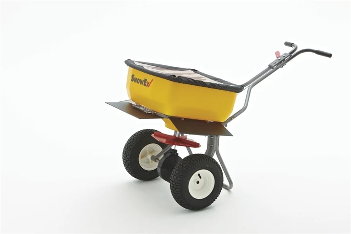 Walk-Behind Broadcast Spreader with Stainless Steel Frame