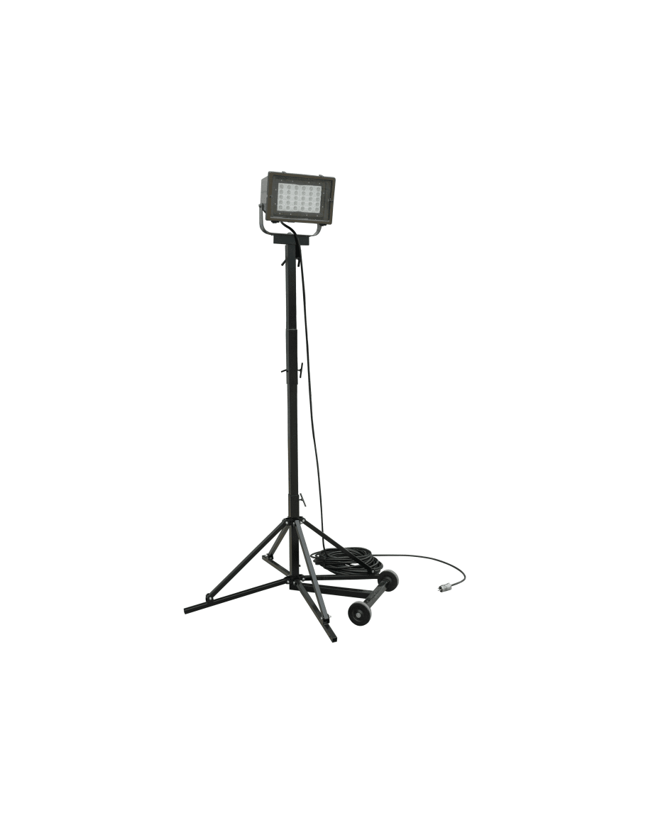 Adjustable LED Light Tower for Hazardous Location Use