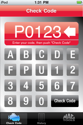 OBD II TaskMobile Lite Trouble Code App