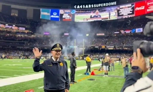 New Orleans Saints Helping Police Department Recruit, Honoring Officers