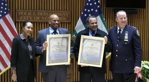 Retired NYPD Officers Honored for Helping Stop Arson of Martin Luther King’s Atlanta Birth Home