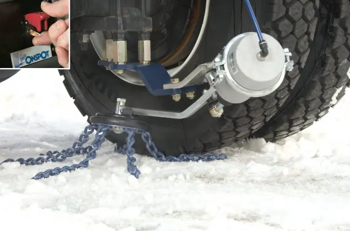 Automatic Tire Chain System