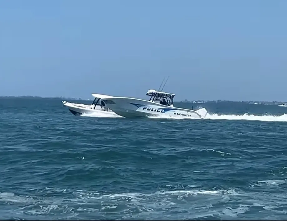 Florida Officers Chase Down Unmanned Boat, Board, and Stop It