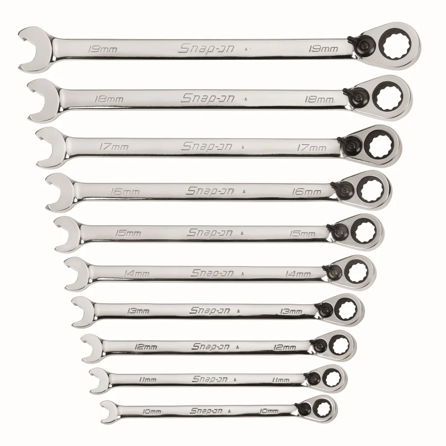 Speed Ratcheting Open End Box Wrench Set