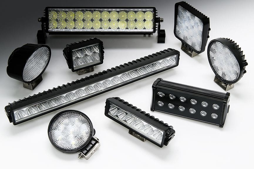 High-Powered LED Light Bars and Auxiliary Lights