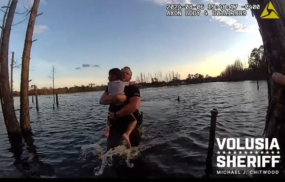 Florida Deputy Rescues Lost Autistic Child from Pond
