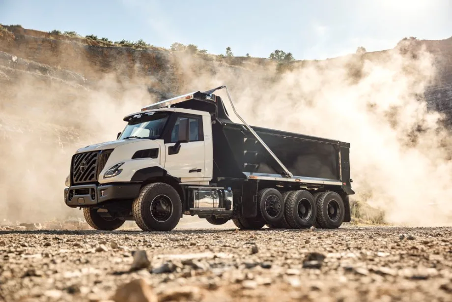 An image of the new Volvo VNX truck.
