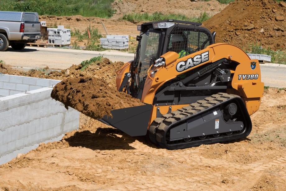 TR320 and TV380 Alpha Series Compact Track Loaders