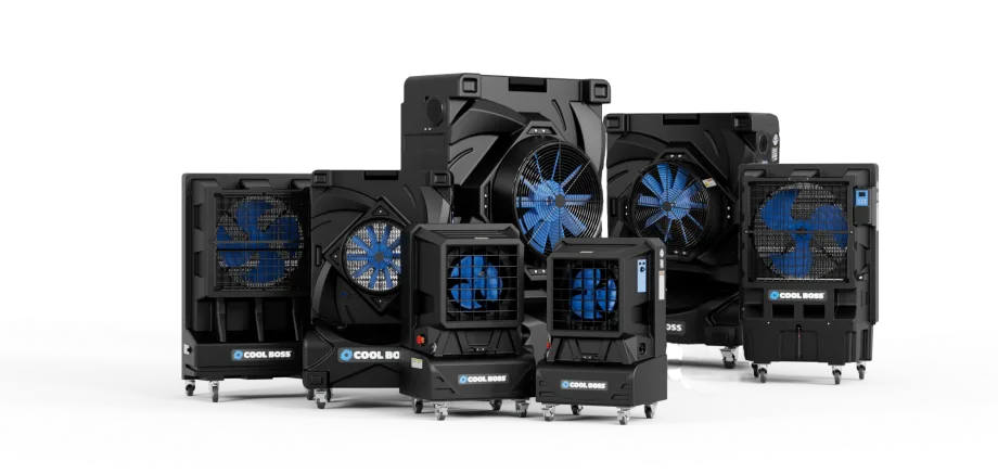 Cool Boss Portable Evaporative Air Coolers Help Beat the Heat in Large Spaces