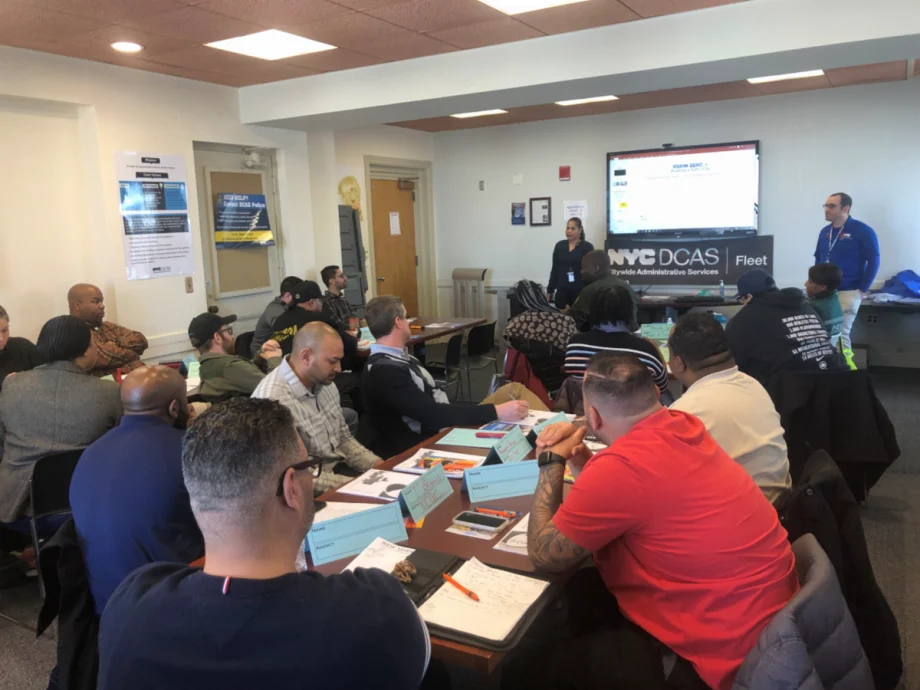 DCAS and City Agencies Introducing New Team of Safe Driving Trainers