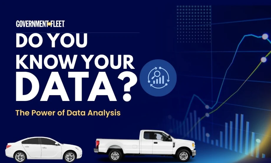 A story graphic with data and cars. 