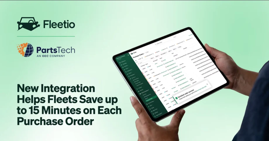 A graphic of a tablet being held.
