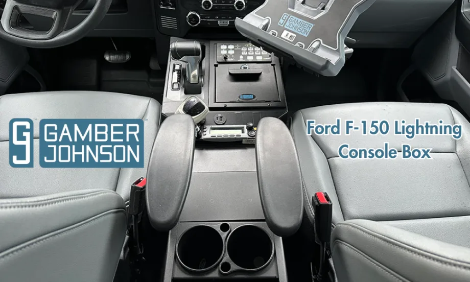 Ford F-150 Lightning Console Box Ensures Ample Room for Equipment