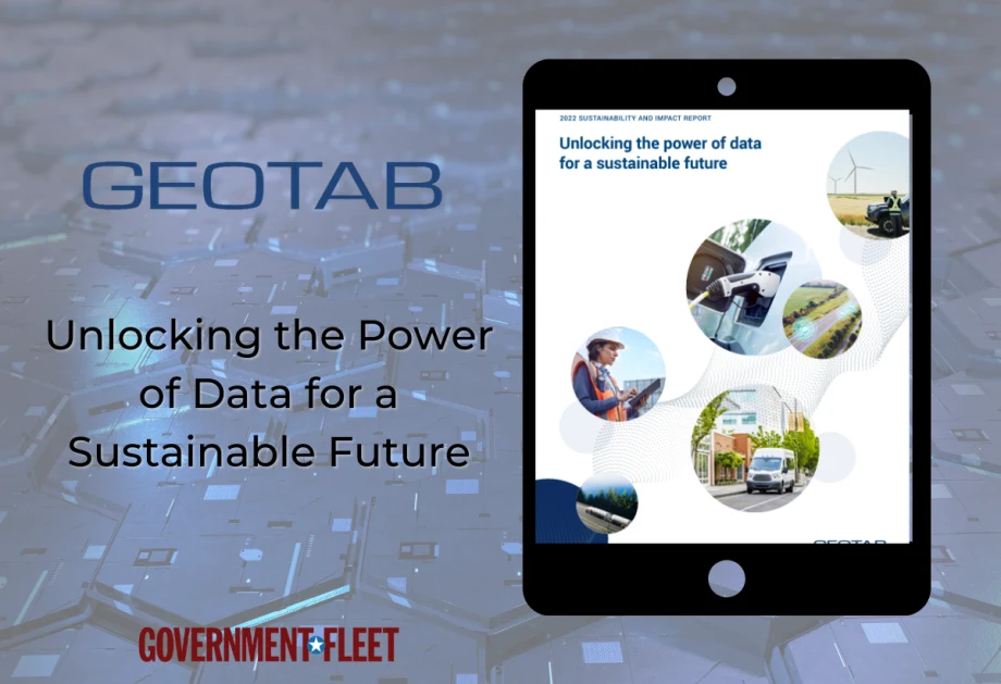 Geotab Report Helps Fleets' Carbon Reduction Journeys