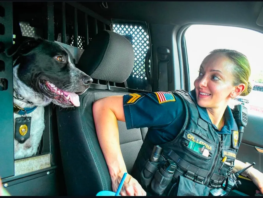 K-9 Team Brings Comfort and Community Together