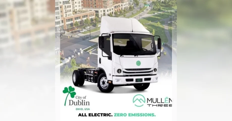 Ohio City Adding Mullen THREE Electric Truck