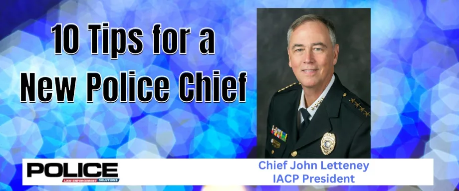 10 Tips for a New Police Chief