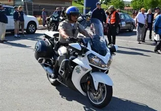 Kawasaki Shelves Concours 14P Motorcycle