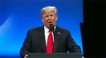 IACP 2018: Watching Trump's Speech to Law Enforcement