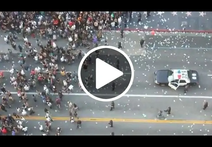 Video: How LAPD SWAT Prevented a Hollywood Riot